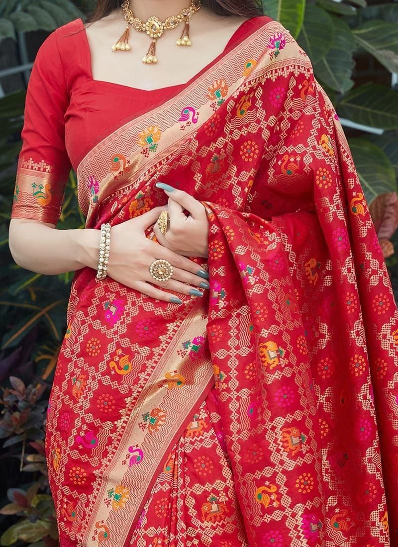 Ddf Patola Soft Lichi Silk Banarasi Saree Catalog